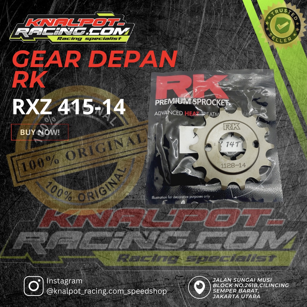 GEAR DEPAN RK RXZ 415-14